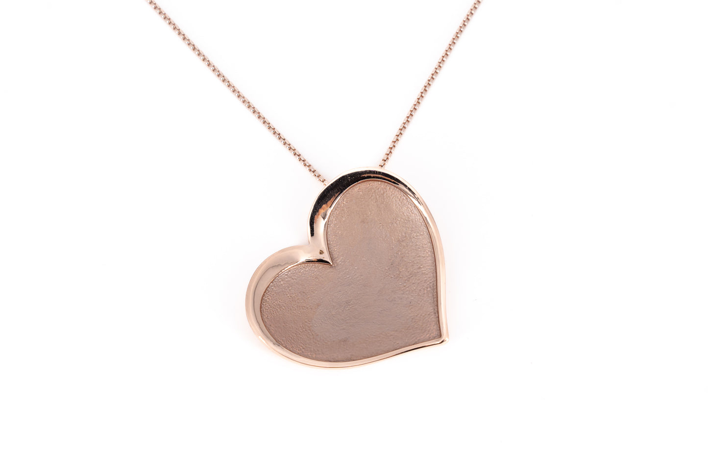 COLLANA CATENA LUNGA ZAMA BORDINO CUORE QE3759